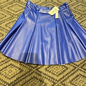 Blue mini dkirt